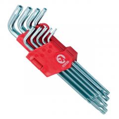Фото Набір ключів Torx Intertool HT-0606 (Т10-Т50) 9 шт.  - Магазин MASMART