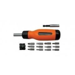 Фото Викрутка з тріскачкою "Бригадир Standart" (12 в 1)  - Магазин MASMART