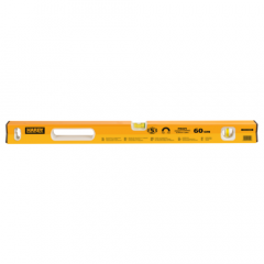 Фото Рівень Hardy 0730-431200 120 см 3 вічка з магнітом  - Магазин MASMART