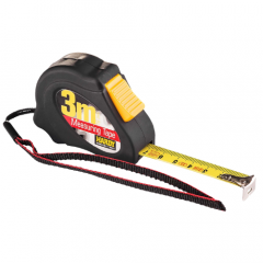 Фото Рулетка Hardy 0700-441604 3м/16мм з фіксатором  - Магазин MASMART