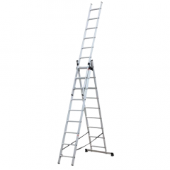 Фото Драбина 3-секційна Крок 3х9 сходинок  - Магазин MASMART