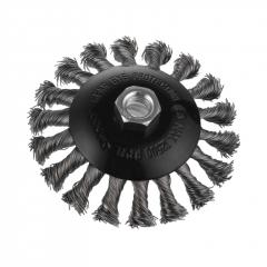 Фото Щетка конусная Dnipro-M K100-V плетеный провод 100 мм  - Магазин MASMART