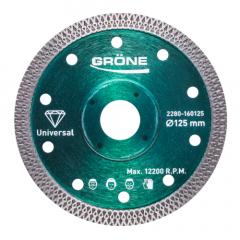 Фото Диск алмазный Gröne 2280-160125 Cyclone 125x22,23 мм  - Магазин MASMART