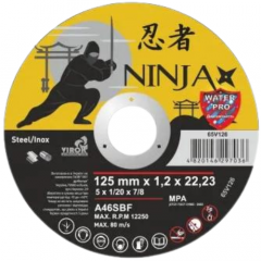 Фото Круг відрізний по металу 125х1,2х22,23 Virok Ninja  - Магазин MASMART