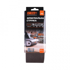 Фото Лента шлифовальная бесконечная Dnipro-M 100х610 мм P80  - Магазин MASMART