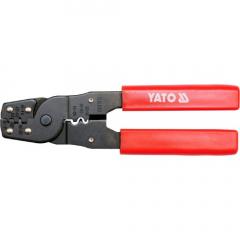 Фото Кліщі для обтискання і зачистки проводів Yato YT-2256  - Магазин MASMART