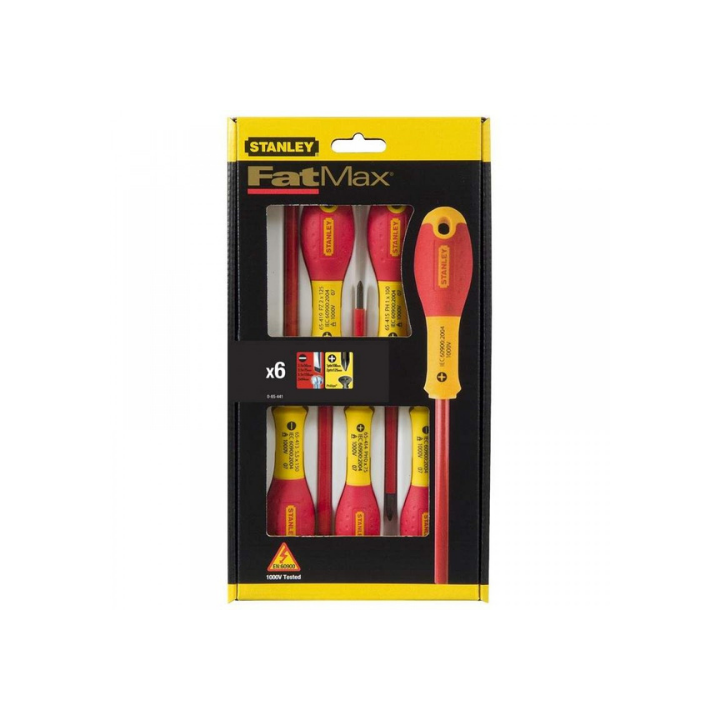 Фото Набір викруток діелектричних Stanley FatMax 0-65-441 VDE 1000V - Магазин MASMART