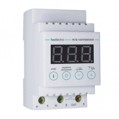 Фото Реле напряжения HS Electro УКН-25с 25А  - Магазин MASMART