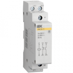 Фото Контактор модульный IEK КМ20-20 AС (MKK10-20-20)  - Магазин MASMART