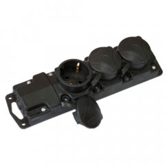 Фото Колодка Bylectrica Р16-381 с заземлением 3 гнезда в...  - Магазин MASMART