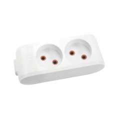 Фото Колодка Viko Multi-Let 2 гнізда  - Магазин MASMART