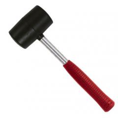 Фото Киянка гумова 225 г (металева рукоятка)  - Магазин MASMART