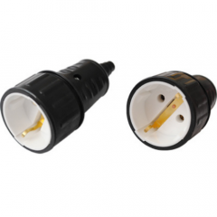 Фото Гніздо з заземленням Bylectrica Р16-360 каучукове - знято...  - Магазин MASMART