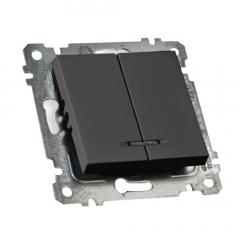 Фото Механізм вимикача двоклавішний Mutlusan Rita 10А з...  - Магазин MASMART