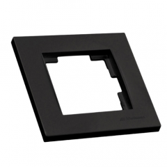 Фото Рамка одномісна Mutlusan Rita чорна  - Магазин MASMART