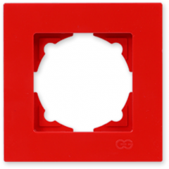 Фото Рамка одинарная Gunsan Moderna красная  - Магазин MASMART