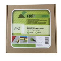 Фото Стрічка Fixit К-2 (15 мм х 25 м) бутилкаучукова  - Магазин MASMART