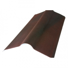 Фото Конёк Onduline коричневый 100/45 см  - Магазин MASMART