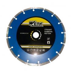 Фото Диск алмазний 125/22,2 Werk сегментний  - Магазин MASMART