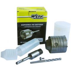 Фото Комплект: свердло корончасте по бетону 65 мм, перехідник...  - Магазин MASMART