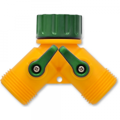 Фото Розподільник з двома виходами 3/4" Verano 72-134  - Магазин MASMART