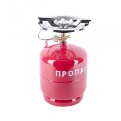 Фото Баллон газовый 8 л с горелкой Intertool GS-0008 8 л...  - Магазин MASMART