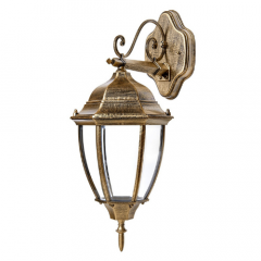 Фото Світильник садово-парковий Delux Palace A007 чорний-золото  - Магазин MASMART