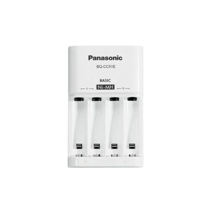 Фото Зарядний пристрій для акумуляторів Panasonic Basic Charger New BQ-CC51E - Магазин MASMART