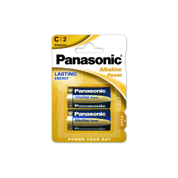 Фото Батарейка Panasonic Alkaline Power С LR14REB/2BP - Магазин MASMART