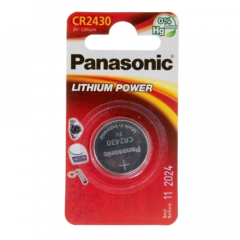 Фото Батарейка Panasonic CR 2430 BLI 1  - Магазин MASMART