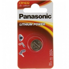 Фото Батарейка Panasonic CR 1632 BLI 1  - Магазин MASMART