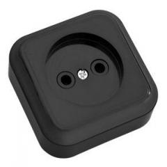 Фото Розетка одинарная без заземления Bylectrica Пралеска -...  - Магазин MASMART