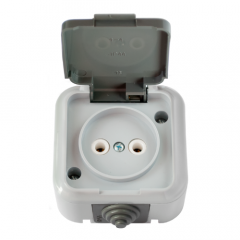 Фото Розетка одинарная без заземления Bylectrica Пралеска  - Магазин MASMART