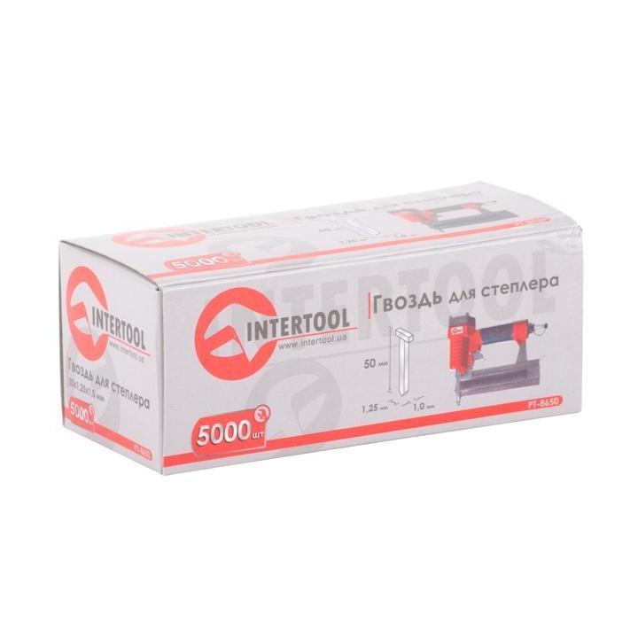 Фото Цвяхи для степлера 16 мм (1,0х1,25 мм) 5000 шт. INTERTOOL PT-8616 - Магазин MASMART