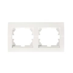Фото Рамка 2-місна горизонтальна Lezard Deriy  - Магазин MASMART