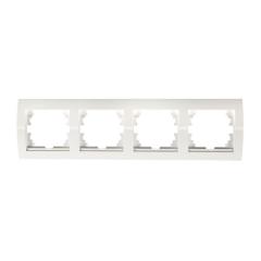 Фото Рамка 4-местная горизонтальная Lezard Deriy  - Магазин MASMART