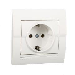 Фото Розетка з заземленням Lezard Deriy  - Магазин MASMART