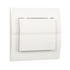 Фото Розетка с заземлением с крышкой Lezard Deriy  - Магазин MASMART