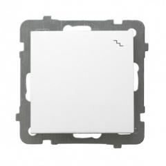 Фото Механизм выключателя одноклавишный проходной Ospel As  - Магазин MASMART