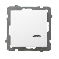 Фото Механизм выключателя одноклавишный с подсветкой Ospel As  - Магазин MASMART