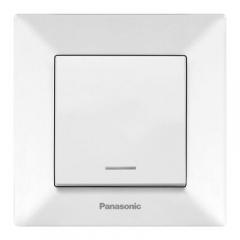 Фото Выключатель одноклавишный с подсветкой Panasonic Arkedia...  - Магазин MASMART