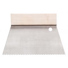 Фото Шпахля зубчата для нанесення клею Hardy 0825-661802 18см. В2  - Магазин MASMART