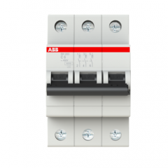 Фото Автоматичний вимикач 3P 20А ABB SH203 С 6кА  - Магазин MASMART