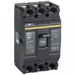 Фото Автоматический выключатель силовой IEK ВА88-37 3P 400А 35кА  - Магазин MASMART