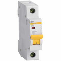 Фото Автоматический выключатель 1P 63А IEK BА47-29 С 4,5кА  - Магазин MASMART