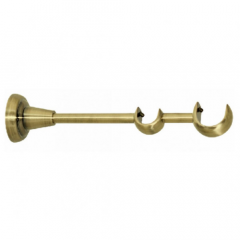 Фото Держатель карниза двухрядный открытый Orvit Антик Ø25+16 мм  - Магазин MASMART