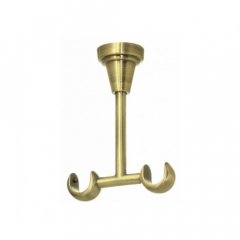 Фото Держатель карниза потолочный двухрядный открытый Orvit...  - Магазин MASMART