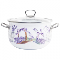 Фото Каструля Gusto GT-T-220-BL Корзина лаванди 4,0 л - знято...  - Магазин MASMART