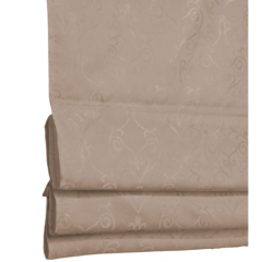 Фото Римская штора Vidella RB-02 Барокко Кофе латте 90x250 см  - Магазин MASMART