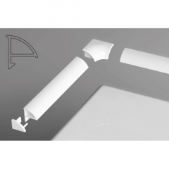 Фото Декоративная планка Ravak "тип 6" 14/2000 мм белая  - Магазин MASMART